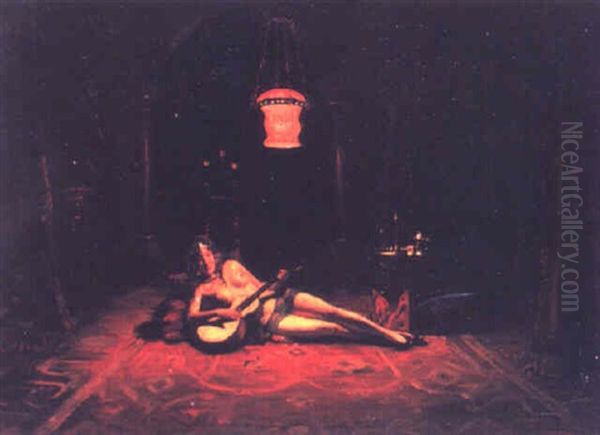 Harem Scene With Guitar Player - view 1