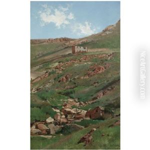 Un Paisaje De El Escorial (landscape In El Escorial) by Aureliano de Beruete y Moret
