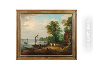 Le Retour De La Peche by Balthasar Beschey