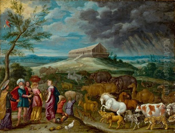 Noah Entering And Leaving The Ark - view 1