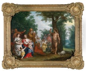 Die Predigt Johannes Des Taufers by Balthasar Beschey