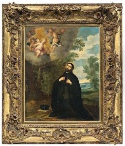 Verzuckung Des Hl. Ignatius by Balthasar Beschey