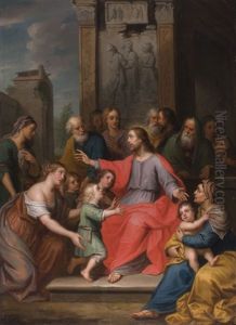 Jesus Als Heiland by Balthasar Beschey