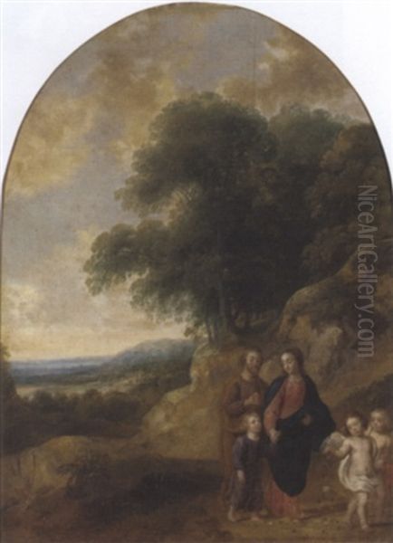 An Extensive Landscape With The Return From Eyppt - view 1