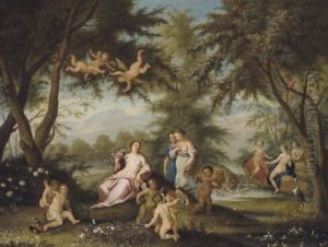 Huldigung An Die Ergottin Ceres by Balthasar Beschey