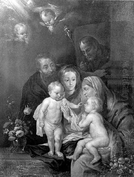 La Sainte Famille Et Saint Antoine De Padoue - view 1