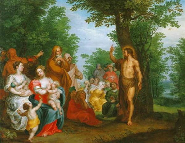 The Preaching Of Saint John The Baptist - view 1