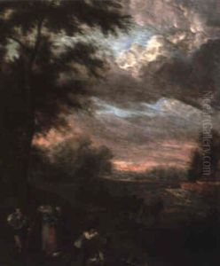 Depart Pour Le Marche by Balthasar Beschey