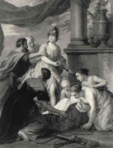 Achille Reconnu Parmi Les Filles De Lycomede