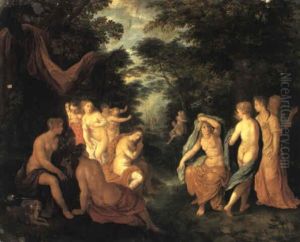 Diana And Acteon by Balthasar Beschey