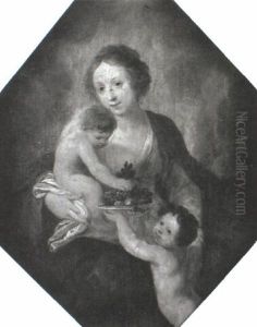 Vierge A L'enfant Et Saint Jean Babtiste Vierge A L'enfant Et Saint Jean Babtiste