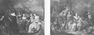 Elegant Companies by Balthasar Beschey
