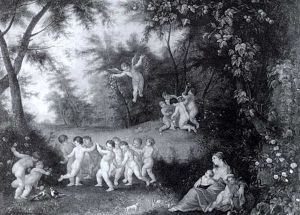 Der Liebeshain by Balthasar Beschey