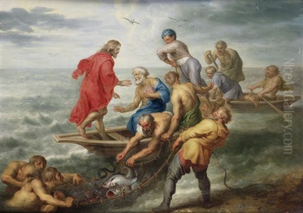 The Miraculous Draught Of Fishes - view 1