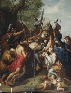 Christ Carrying The Cross by Jacob Andries Beschey
