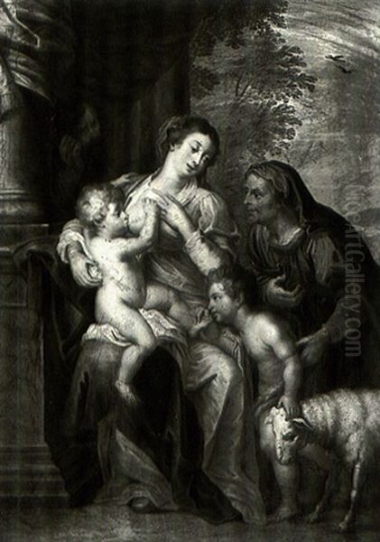 The Holy Family With Saint Anne And The Infant Saint John - view 1