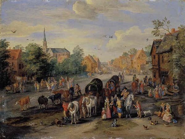 A Village Festival - view 1