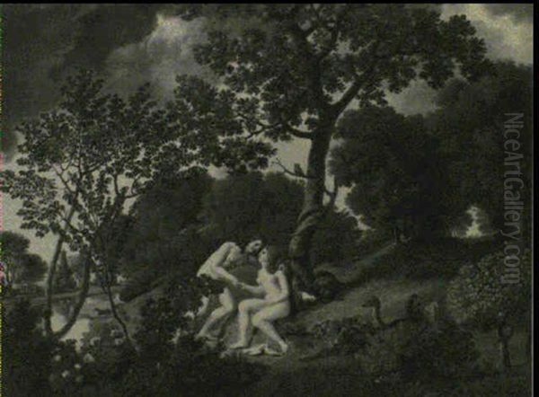 Adam Et Eve Au Paradis Terrestre - view 1
