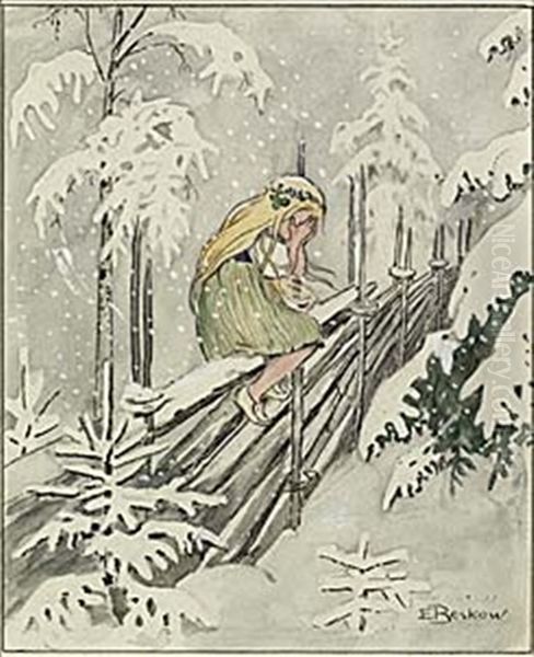 Varflickan Fryser ( From En Varvintersaga) - view 1