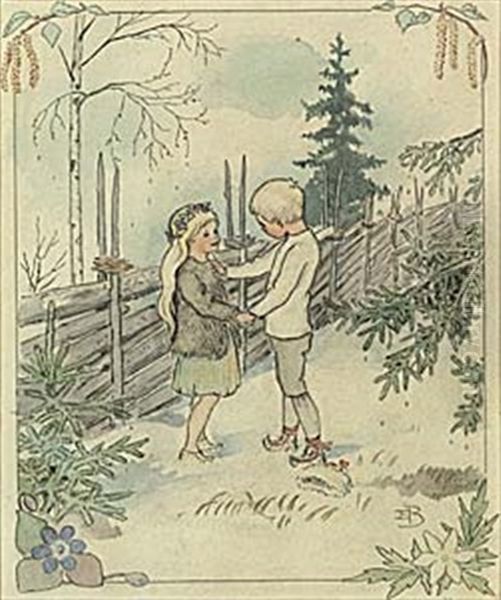 Varflickan Och Prins Vinter (from En Varvintersaga) - view 1