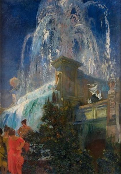 Jeux D'eau Et Fontaine A Rome - view 1