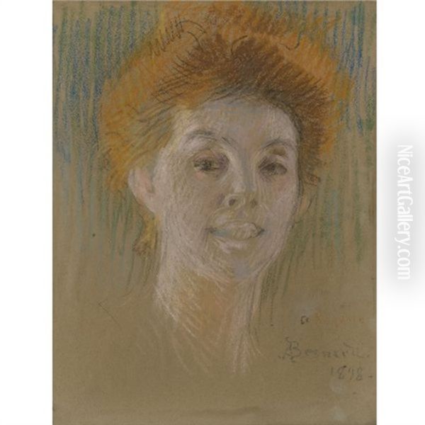 Portrait Of Rejane: For Portrait De Theatre (study) - view 1
