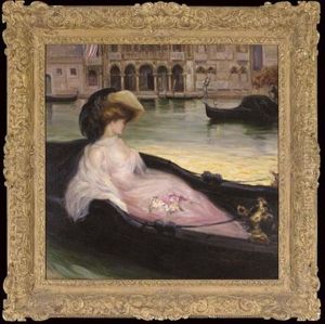 A Gondola Ride by Albert Besnard