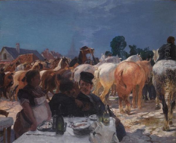 Le Dejeuner Des Marchands De Chevaux - view 1