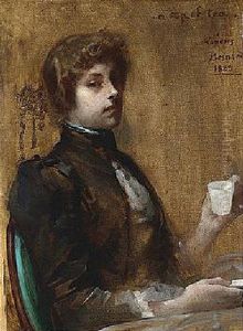 La Tasse De The by Albert Besnard