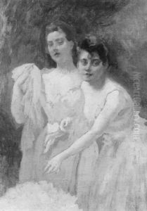 Esquisse Pour Mlles. Dreyfus by Albert Besnard