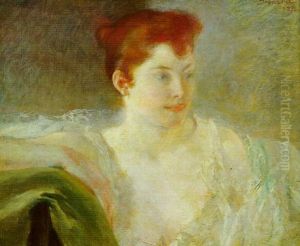 Jeune Femme Rousse