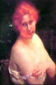 Portrait D'une Jeune Femme Portrait D'une Jeune Femme