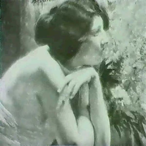 Jeune Femme Pensive - view 1