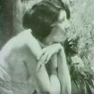 Jeune Femme Pensive by Albert Besnard