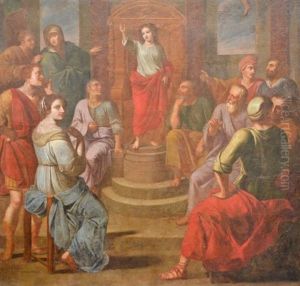 Jesus Parmi Les Docteurs De La Loi by Pierre Besnard