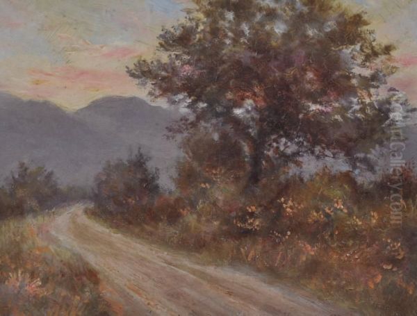 Rural Landscapes At Sunset And By Moonlight - view 1