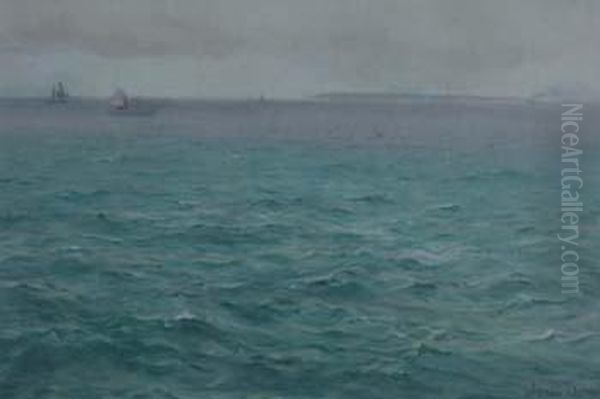 Seascapewith Various Shipping - view 1