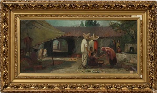 Mexican Village Scene - view 1