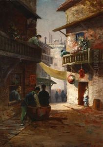 San Francisco - Chinatown by Arthur William Best