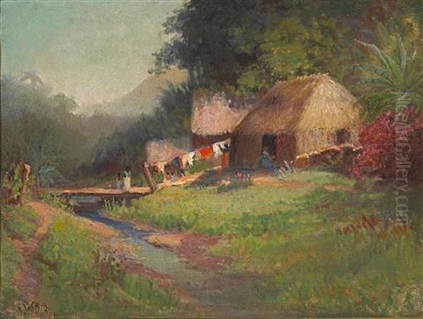 Hawaiian Village Scene - view 1