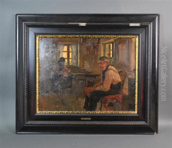 An Interior Genre Scene - view 1