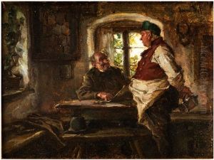 In Der Wirtsstube by Hans Best