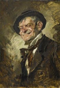 Portrait Eines Lachenden Mannes