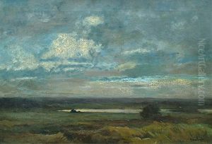 Abendstimmung In Den Isarauen by Hans Best