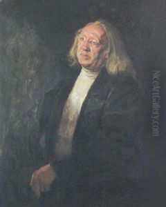 Bildnis Des Musikschriftstellers Alb. Pf. by Hans Best