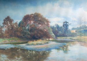 A Riverside In The Perthshire Highlands