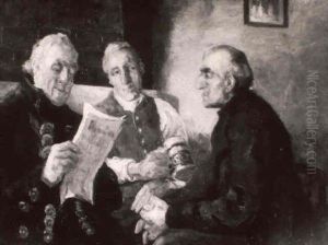 Beim Tagesgesprach by Hans Best