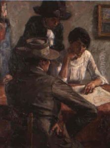 Gesprach by Willibald Besta