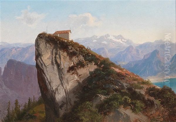 View From The Schafberg To The Dachstein - view 1