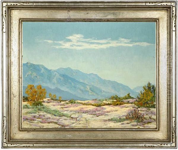 Blooming Desert Landscape - view 1